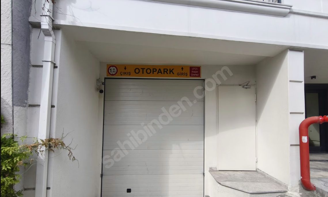 Entrance to the underground car park